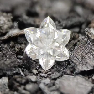 1.03CT D VVS2 2EX Diamant Synthétique F-Type Fleur Coupe Radiant Lâche CVD Diamants pour la Fabrication de Bijoux - Product Image 2