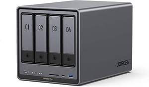 Nuevo Ugreen DXP4800 Plus NAS de 4 Bahías, CPU Intel Gold 8505 de 5 Núcleos, 8GB de RAM DDR5, 128G SSD, 1 Puerto 2.5GbE, 2 Ranuras M.2 NVMe, Sin Discos, 4K - Product Image 2