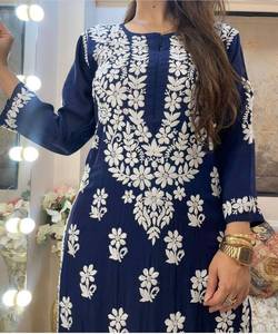 Traje Salwar Kameez Estilo Indio Pakistaní, Listo para Usar, Traje de Algodón para Mujer, Vestidos Elegantes Cosidos - Product Image 2