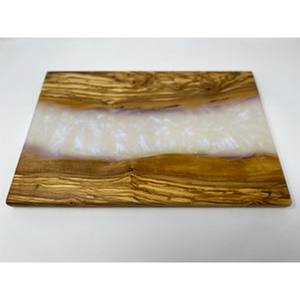 Handmade Epoxy Wood Coasters 2023 Christmas Natural Real Wedding Favor Acacia Wooden Round Cup Beer <b>Marble</b> Coasters - Product Image 3