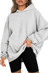 Qualité de luxe femmes sweats à capuche surdimensionnés automne hiver vêtements Streetwear sport sweats à capuche athlétiques pull col rond sweats à capuche - Product Image 4
