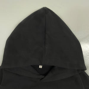 Sudaderas con capucha estampadas con logotipo personalizado del fabricante 100% algodón de peso pesado Premium Oversize French Terry Hooded sudaderas para hombres - Product Image 3