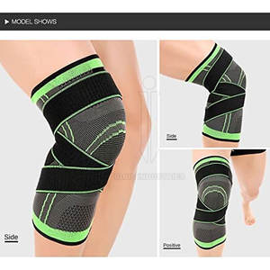 Direct fait en usine sur mesure Gym Fitness genouillères haltérophilie genouillère pour squat et genouillères - Product Image 3