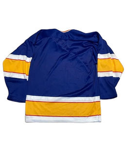 Maillot de hockey sur glace personnalisé, sublimation, polyester respirant, séchage rapide, uniforme de sport d'équipe durable, 2025 - Product Image 3