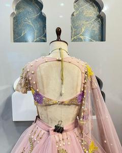 Traje de mujer estilo Bollywood Lehenga Choli ropa india y paquistaní para funciones especiales precio al por mayor vestido de boda - Product Image 5