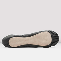 Nuevas Zapatillas de Baile de Cuero Genuino para Niñas, Fabricadas en Pakistán, de Alta Calidad, MOQ Bajo