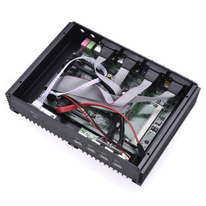 Partaker không quạt Mini PC c1037u C1007U Core i5 3317U mini máy tính HD VGA Win 10 Linux USB 3.0 4 * COM gồ ghề công nghiệp PC - Product Image 5