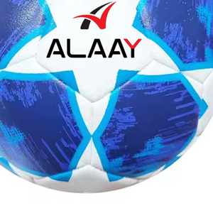 Alaay Custom 2025 Nouveau design Taille 4 Ballon de football Vente en gros Ballons de football d'usine Bon marché Ballons de football personnalisés OEM - Product Image 5