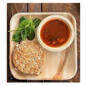 La feuille en bambou jetable économique d'areca bols de diverses tailles pour la Birthday-6inch de salade de camping de voyage de supermarché d'hôtel 5. - Product Image 5