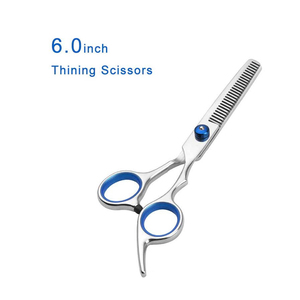 Ensemble de ciseaux de coiffure professionnels réutilisables en acier inoxydable pour animaux de compagnie - Product Image 4