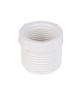 WEIBLICHER MÄNNLICHER ADAPTER aus PVC-Material M3/4 "-4" * F1/2 "-3" <span class=keywords><strong>End</strong></span> stopfen Fabrik Direkt vertrieb PVC-Versorgungs wasser - Product Image 1
