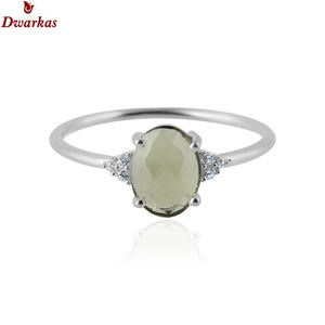 Anillos de piedras preciosas de alta calidad Dwarkas, plata de ley 925, con incrustaciones de ojo de tigre, diseño unisex de lujo, caja de regalo certificada - Product Image 3