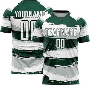 Ensemble complet unisexe de maillot de football respirant et léger à manches courtes – Créez votre propre maillot d'équipe – Tenue de football personnalisable - Product Image 5