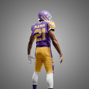 Best ODM 2025 Sports Wear Adult Youth American Football Uniforms Breathable XL Tackle Twill Quality Sublimated Shirts Printed - Product Image 3