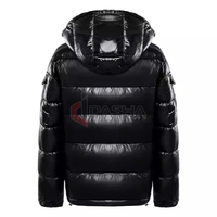 Blouson Bomber Matelassé à Capuche en Toile Brillante pour Homme – Vente en Gros, Personnalisable, Style Urbain, Rembourrage Chaud, OEM Haut de Gamme