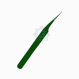 Pince à épiler d'extension de cils à pointe pointue de précision en acier inoxydable de haute qualité Instruments de beauté avec logo personnalisé - Product Image 3