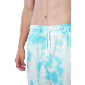 Shorts de sport unisexes respirants tie-dye OEM, design personnalisé, taille élastique, shorts en molleton pour hommes et femmes, sports de plein air - Product Image 5