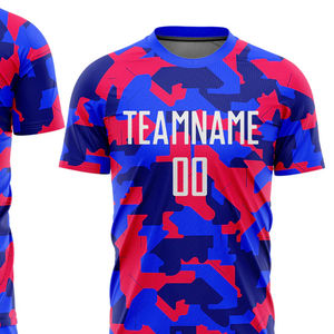 เสื้อฟุตบอลพิมพ์ลายดิจิทัลคุณภาพสูงแบบสั่งทำได้ 100% สำหรับทุกเพศ สไตล์สตรีทแวร์ ทรงโอเวอร์ไซส์ แขนยาวและแขนสั้น ผลิตจากโพลีเอสเตอร์ 100% แห้งเร็ว - Product Image 6