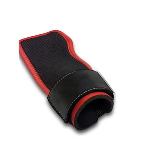 Protège-mains de course pour hommes, design personnalisé rouge et noir, imperméables, avec double anneau de fermeture, protection complète des paumes et des doigts - Product Image 3