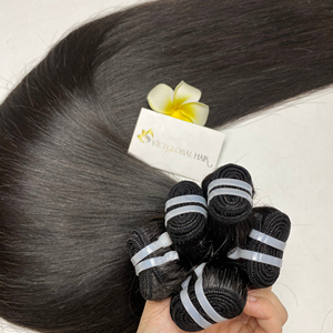 Cheveux vierges cambodgiens à double trame de couleur naturelle Bonestraight cheveux vietnamiens non traités - Product Image 1