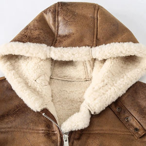 Chaleco de Cuero Sintético con Botones, Talla Personalizada, Novedad 2025, Ropa de Abrigo Ecológica para Hombre, Estilo Urbano, Cuello en V de Lona - Product Image 4