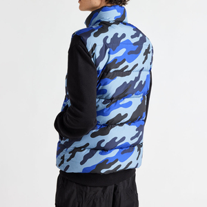 Chaleco acolchado por sublimación sin mangas de alta calidad para hombre, ropa deportiva de poliéster 100%, Invierno lavable ligero - Product Image 3