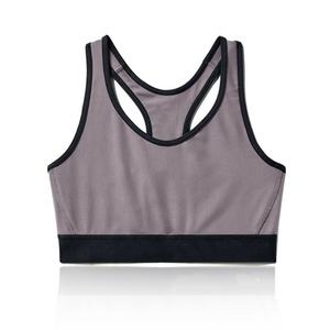 Soutien-gorge de sport anti-cellulite croisé dans le dos pour femme, personnalisé, rembourré, couleur unie, en Spandex/Polyester, maintien moyen, vente en gros - Product Image 5