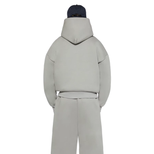 Fabricants Streetwear Pull-over Personnalisé en Coton Surdimensionné Lourd 500 gsm Blanc Boxy Baggy Sleeve Hoodies - Product Image 6