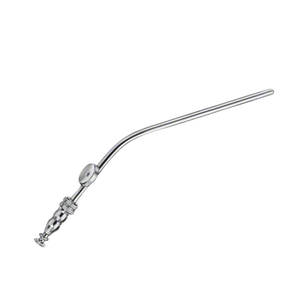 Vente flash, tube d'aspiration Frazier en acier inoxydable manuel, approuvé CE, 18 cm, incliné, réutilisable, instrument chirurgical pour vente en ligne - Product Image 5