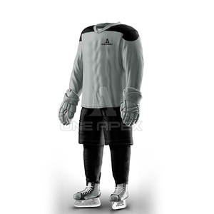 ชุดกีฬาสำหรับเล่นกีฬาฮอกกี้น้ำแข็งเครื่องแบบฮ็อกกี้น้ำแข็งออกแบบได้ตามต้องการ - Product Image 3