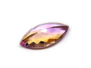 พลอยอะเมทรินทรงมาร์ควิส รูปทรงสวยงาม หินอะเมทรินชีวภาพเจียระไนทรงเหลี่ยม เหมาะสำหรับทำเครื่องประดับ - Product Image 5