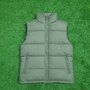 Chaleco Acolchado Sin Mangas para Hombre, Personalizable para Deportes y Uso Casual, Chaqueta Larga Acolchada de Invierno Personalizada al por Mayor - Product Image 5