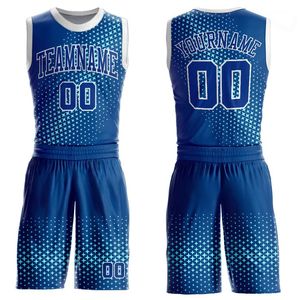 Conception personnalisée en gros 100% uniformes de basket-ball en polyester imprimés uniformes de basket-ball de qualité supérieure à forte demande - Product Image 5