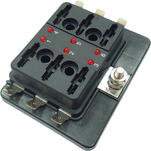 Bloque de fusibles con LED, para ATO 6Pin - Product Image 2