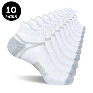Chaussettes de sport personnalisées respirantes, douces, élégantes, en coton et élasthanne, unisexes, été, avec logo personnalisé - Product Image 1