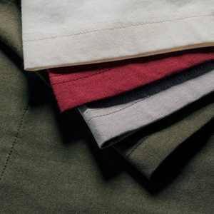 T-shirt pour homme en coton péruvien personnalisé, col rond, coupe classique, poids lourd, uni, décontracté, écologique, respirant, grande taille - Product Image 6