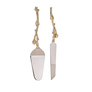 Factory Direct <b>Sale</b> High Grade Stainless Steel Cake Server & <b>Knife</b> <b>Set</b> Silver Finishing <b>for</b> Home Anniversary Party Uses - Product Image 4