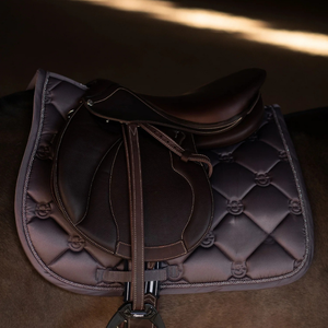 Almohadilla de sillín ecuestre inglesa duradera, forro suave transpirable, comodidad ligera, diseño profesional ideal para todo tipo - Product Image 6