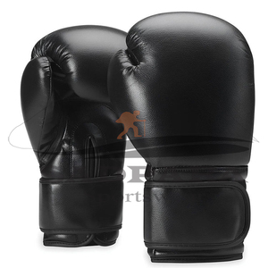 Guantes de entrenamiento de lucha de cuero de vaca negro recién llegados del mejor proveedor, cómodos e impermeables, producto de buena venta - Product Image 4