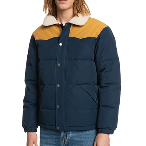 Veste matelassée en gros pour hommes, logo personnalisé, veste d'hiver pour hommes avec poche, veste à bulles pour hommes personnalisée OEM imprimée 2026 - Product Image 2