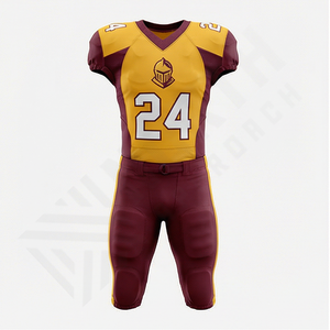 Ropa Deportiva Transpirable y Cómoda, Uniforme de Fútbol Americano de Alta Calidad, Ropa de Entrenamiento Atlético de Alto Rendimiento - Product Image 1