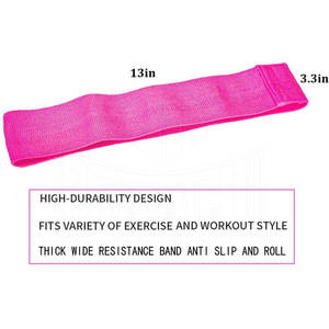 Logo personnalisé Jambes et Fesses Sports Fitness Exercice Booty Hip Bands Bandes Booty écologiques - Product Image 6