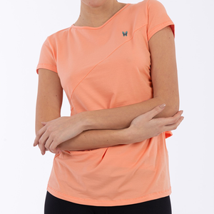 Camiseta Deportiva Transpirable para Mujer, Ajustada, Ecológica, de Secado Rápido, Personalizable, para Entrenamiento, Running, Yoga y Deportes - Product Image 1