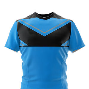 Venta al por mayor barato Rugby práctica Jersey personalizado sublimado poliéster Rugby desgaste uniforme - Product Image 4