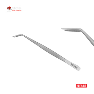 Pince à épiler dentaire manuelle London College Ensemble d'instruments de nettoyage et de remplissage des dents Pince chirurgicale et pince à épiler - Product Image 4