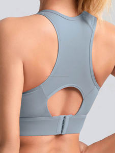 2025 High Quality Four-Way <b>Stretch</b> Backless Halter Yoga <b>Bras</b> Outdoor Lightweight Gym Wear Quick Dry Wicking Sleeveless Skinny - Product Image 4