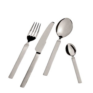 Ensemble de couverts en acier inoxydable avec poignées en bois disponibles en forme et taille personnalisées pour un usage régulier - Product Image 2
