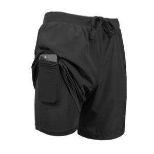 Pantalones cortos de punto de poliéster para Entrenamiento Personalizados OEM y ODM, pantalones cortos para correr para hombre, recién llegados, pantalones cortos para correr - Product Image 4
