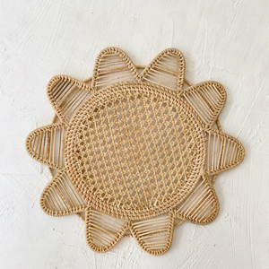 Los manteles individuales de ratán más vendidos, cargadores de ratán, vajilla, esteras de ratán hechas en Vietnam, comedor, fiesta, boda - Product Image 1