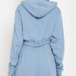 Nuevo estilo, conjuntos de sudaderas con capucha cortas para mujer hechas a medida, ropa de invierno de etiqueta privada, conjuntos de sudaderas con capucha para mujer - Product Image 4